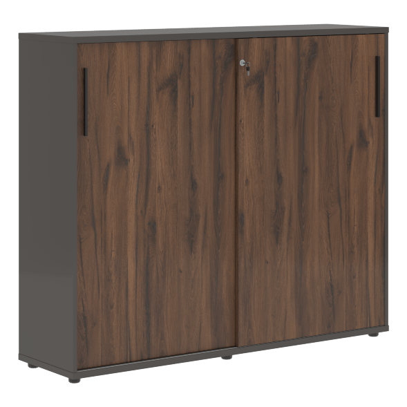 Шкаф средний с дверьми купе EMC 1643 1606х430х1355 EDIS