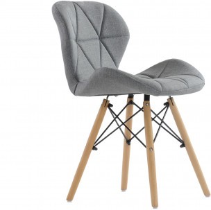 Стул Butterfly ткань светло-серый