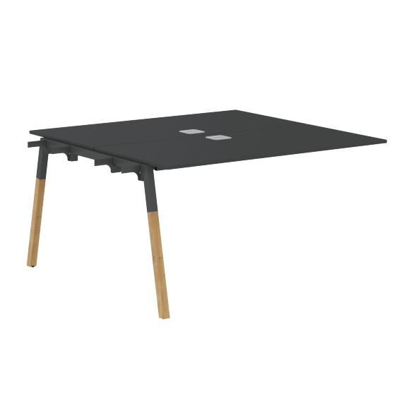 Стол приставной FIWST 1313 Белый Премиум/Белый-Бук 1380х1370х733 FORTA во Владикавказе 