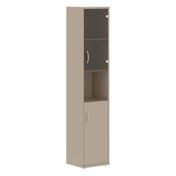 Шкаф колонка с малой глухой и стеклянной дверьми СУ-1.4(R) 406х365х1975 IMAGO во Владикавказе 