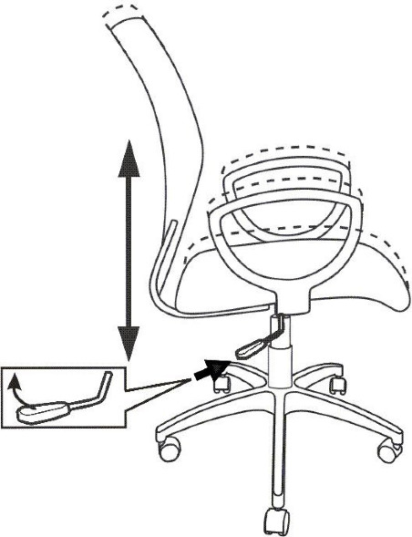 Кресло Бюрократ CH-599AXSL