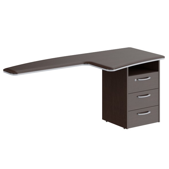 Брифинг-приставка с тумбой DB 1880.A(R) 1800х800х750 DIONI во Владикавказе 