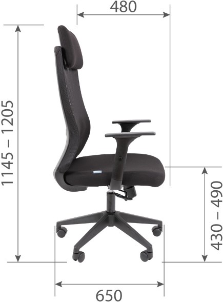 Кресло руководителя CHAIRMAN 500LT TW  во Владикавказе 