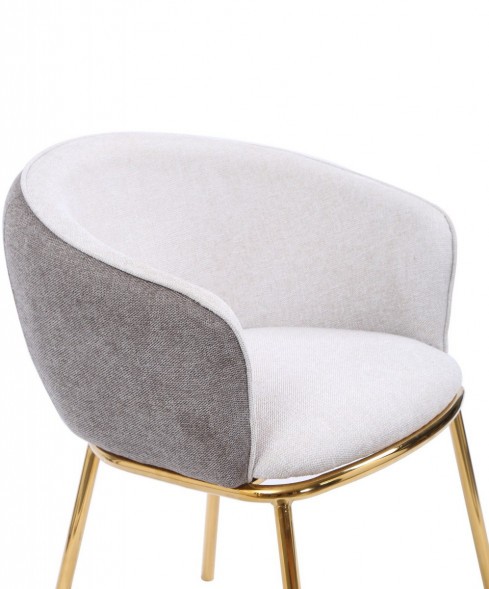 Стул Duke бежевый/латте