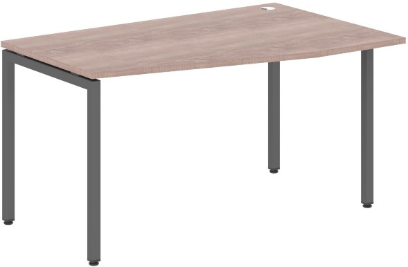Стол эргономичный XSCT 149(R) Дуб Сонома/Антрацит 1400х900х750 XTEN-S